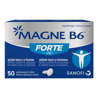 Obrázok ku produktu MAGNE B6 Forte tablety výživový doplnok 50ks