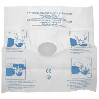 Obrázok ku produktu  Rúško resuscitačné s ventilom PP1122