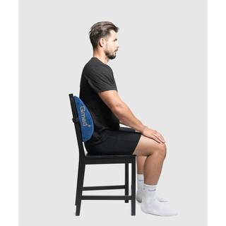 Obrázok ku produktu QMED podložka bedrová na sedenie modrá 40cm x 33cm x 12cm