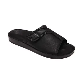 DR.LUIGI kožená zdravotná obuv black 02-21