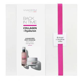 Obrázok ku produktu VIVACO Vivaderm Collagen Hyaluron luxusné balenie anti-age kozmetiky v papierovom boxe