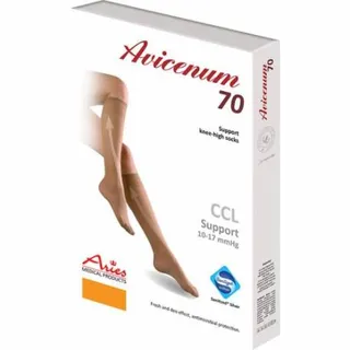 AVICENUM 70 DEN Phlebo lýtkové pančuchy telové - 8030