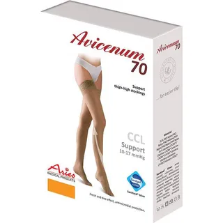 AVICENUM 70 DEN stehenné pančuchy telové - 8030