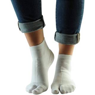 Obrázok ku produktu ARTHROVEN ponožky s korektorom na hallux valgus medium biela