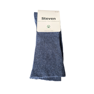 Obrázok ku produktu STEVEN 018 ponožky zdravotné diabetické sivomodré
