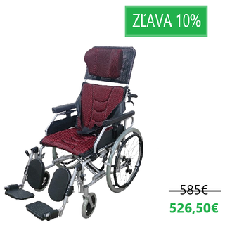 Obrázok ku produktu REHAFUND RF-11 Cruiser Utilis polohovateľný invalidný vozík 45cm