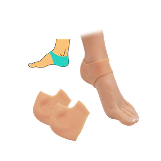 Obrázok ku produktu HEALMED 443-1 chránič päty silikónový telový univerzálny 2ks