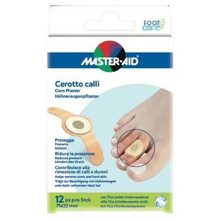 Obrázok ku produktu MASTER-AID náplasť na kurie oká a zrohovatenú kožu 71x22mm 12ks