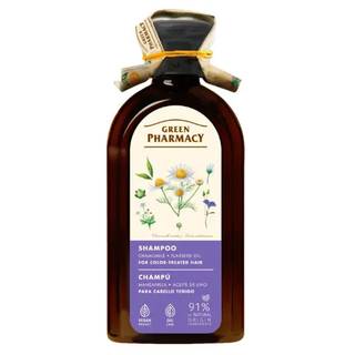 Obrázok ku produktu GREEN PHARMACY šampón na farbené vlasy s harmančekom a ľanovým olejom 350ml
