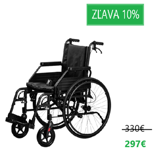 Obrázok ku produktu REHAFUND RF-21/45/PU/CZA Cruiser Optima invalidný vozík 45cm čierny