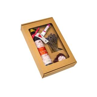 Obrázok ku produktu NATURPRODUKT ruža - sirup+mydlo+balzam+kytička darčeková sada