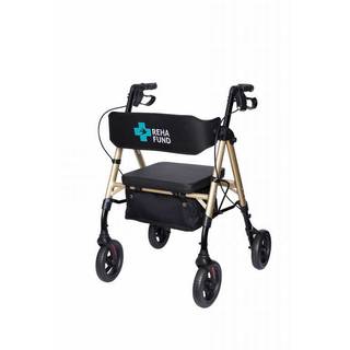 Obrázok ku produktu REHAFUND RF-617/ZL MARSYLIA chodítko pre seniorov štvorkolesové zlaté