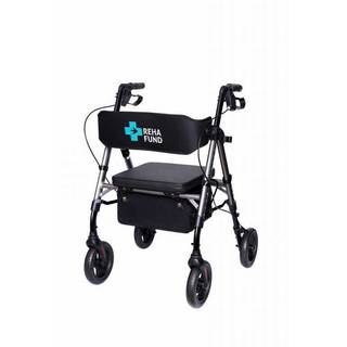 Obrázok ku produktu REHAFUND RF-617/G MARSYLIA chodítko pre seniorov štvorkolesové sivé