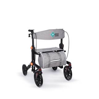 Obrázok ku produktu REHAFUND RF-626/G BERLIN chodítko pre seniorov štvorkolesové sivé