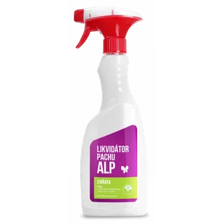 Obrázok ku produktu ALP likvidátor pachu zvieratá s rozprašovačom citrón 500ml