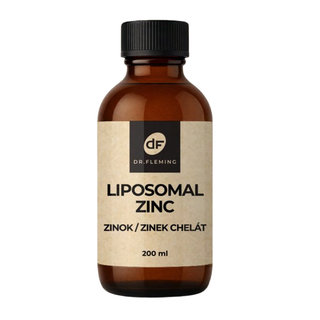 Obrázok ku produktu DR. FLEMING Zinok chelát lipozomálny extrakt 200ml