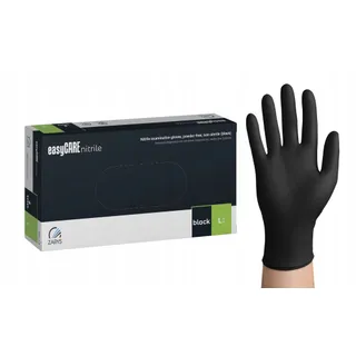 Obrázok ku produktu EASYCARE 582507088N rukavice nitrilové čierne veľkosť L