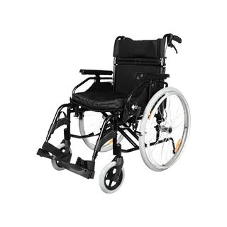 Obrázok ku produktu REHAFUND RF-3/48/PU/CZA Cruiser Active invalidný vozík šírka 48cm, čierny plné kolesá